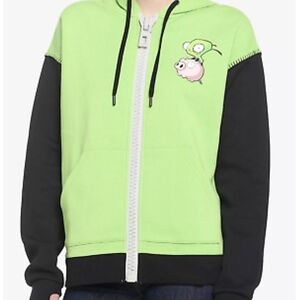 Kids Green and Black Hoodie